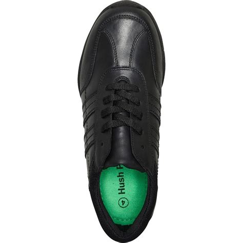 Buy Hush Puppies Boys Jezza Lace Up School Shoes Black