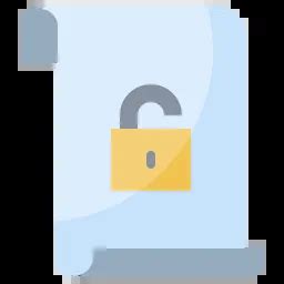 Free Unlock File Icon - Free Download Files & Folders Icons | IconScout