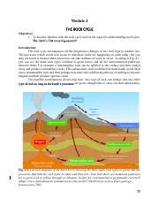 Geol Lab Manual Rocks Pdf Module Objectives To Become