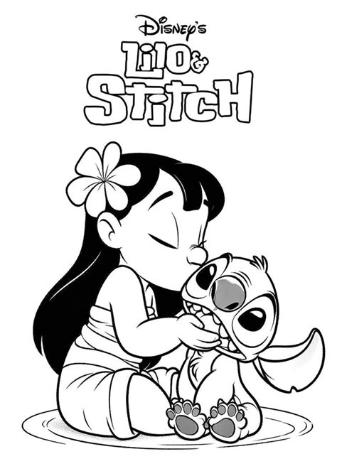 Lilo E Stitch Colorir Desenho Para Colorir