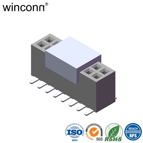 1 27mm Double Row 9Pin Female To Female Header Pin Terminal Socket