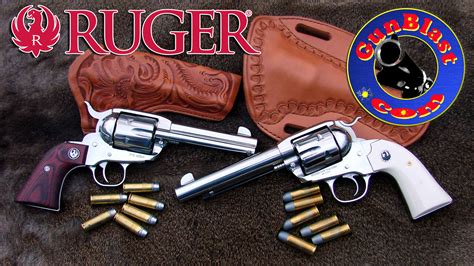 Ruger® Vaquero® And Bisley™ Vaquero® 45 Colt Single Action Sixguns In Polished Stainless Steel