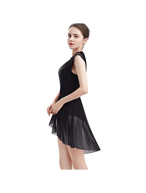 Buy Odasdo Women Elegant Lyrical Dance Dress Lace Cap Sleeve