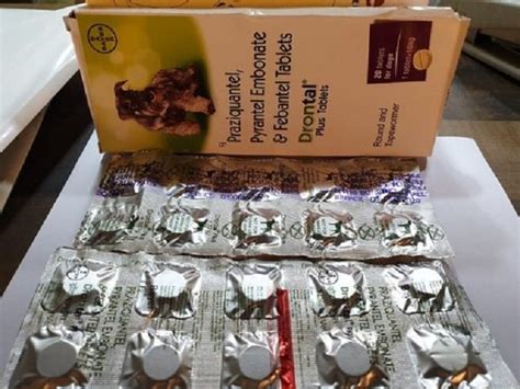 Drontal Plus Tablets Packaging Size 10 Tab Packaging Type Strip At