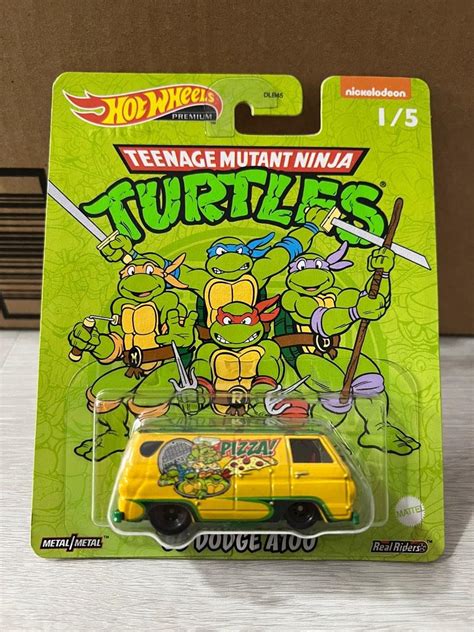 Hot Wheels Teenage Mutant Ninja Turtles Dodge A Van Hobbies Toys Toys Games On Carousell