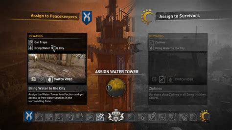 Dying Light 2 Water Tower Choice Pks Or Survivors Rock Paper Shotgun