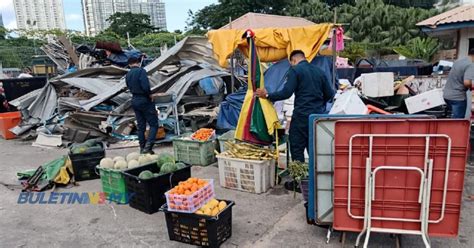 Bazar Warga Asing Di Selayang Diserbu Dbkl Buletin Tv Malaysia