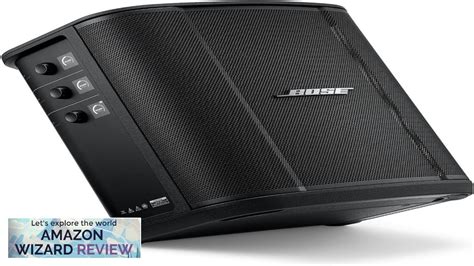 Bose S1 Pro All In One Powered Portable Bluetooth Speaker Wireless Pa System Black Review Youtube