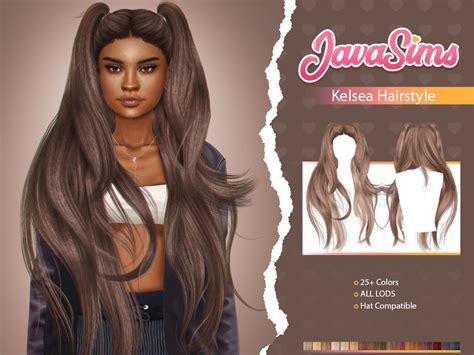 The Sims Resource Kelsea Hairstyle