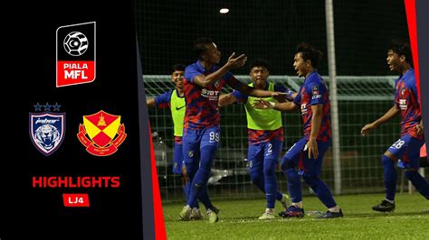 Johor Darul Ta Zim II 1 0 Selangor FC PMFL LJ4 Highlights Piala MFL