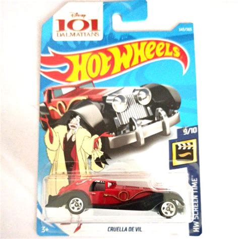 Hot Wheels Cruella De Vil Dalmation Shopee Malaysia