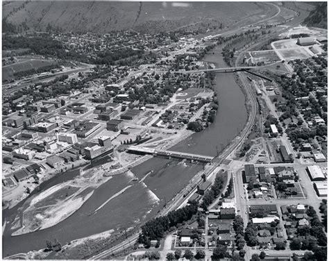 Missoula Aerial View Montana History Portal