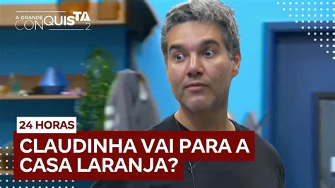 Fernando ameaça mandar Claudinha para a Casa Laranja Se preparem