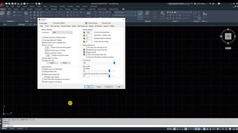 Display Model And Layout Tab In Autocad Youtube