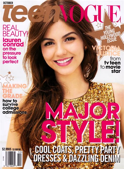 Covers of Teen Vogue USA with Victoria Justice, 958 2012 | Magazines ...