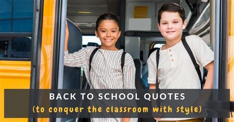 83 Back To School Quotes For The First Day of School! - Mums Invited