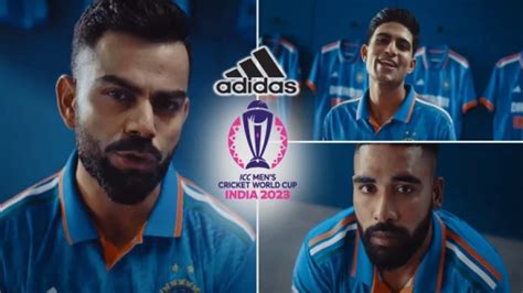 Odi Wc Indian Odi World Cup Jersey Officially Unveiled By Adidas