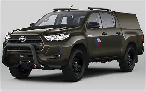 Czech Army Selects Toyota Hilux Pickup As New Standard 4x4 Tactical Vehicle