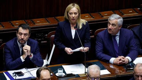 Il Discorso Integrale Di Giorgia Meloni A Montecitorio