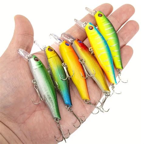 Floating Minnow Fishing Lure Plastic Bionic Hard Wobbler Temu Netherlands