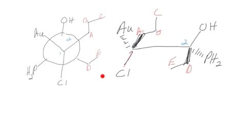 Drawing Newman Projections From Wedge Dash