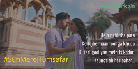 Sun Mere Humsafar | Badrinath Ki Dulhaniya song lyrics with English ...