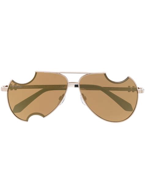 Off White Dallas Tinted Sunglasses Farfetch