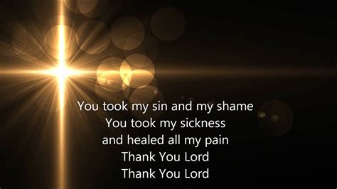 Paul Mcfarland Thank You Lord Lyrics Youtube