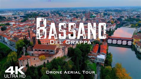 Bassano Del Grappa Drone Aerial K Vicenza Venezia Venice Italy