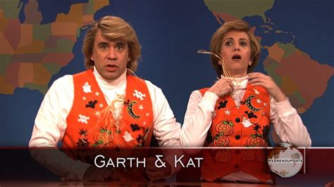 Watch Saturday Night Live Highlight Weekend Update Garth And Kat Sing