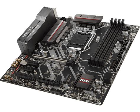 Msi Z370m Mortar Lga1151 Intel Z370 Coffee Lake Micro Atx Desktop Motherboard Wootware