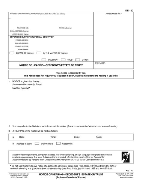 Ch 120 Fillable Form Printable Forms Free Online