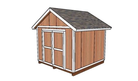 10x10 Shed Plans Diy Step By Step Howtospecialist How To Build