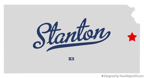 Map of Stanton, Miami County, KS, Kansas