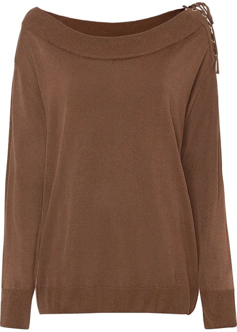 Pullover Braun Damen Bonprix