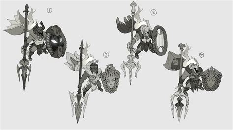 Riot Games League Of Legends Pantheon Senna And Aphelios Concept Art