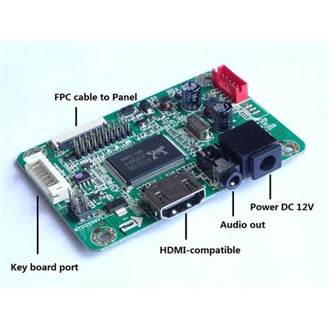 Placa Controladora De Pantalla X Kit Diy De Pin Para Monitor