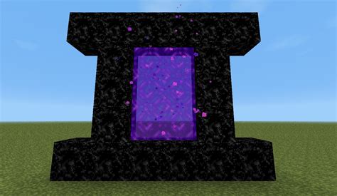 Nether portal. Minecraft Map