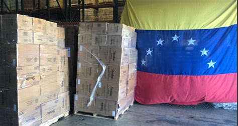 Llega A Venezuela Primer Cargamento De Ayuda Humanitaria De Cruz Roja