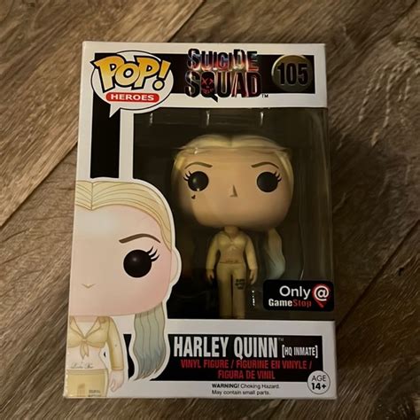 Funko Other Funko Pop Heroes Suicide Squad Harley Quinn Hq Inmate