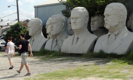 Quirky Attraction: The Houston Presidential Heads and Giant Beatles ...