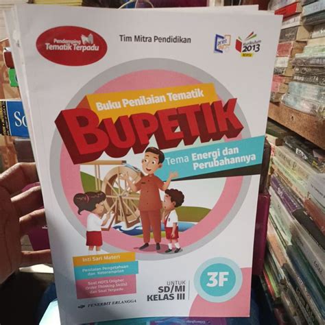 Jual BUKU ORIGINAL BEKAS BUPETIK KELAS 3 SD 3B 3C 3D 3F KURIKULUM 2013