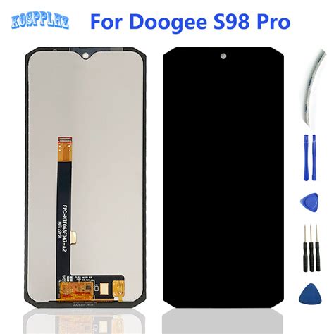 Tela LCD 100 Testada Para DOOGEE S98 S98 Pro Montagem De Touch S 98