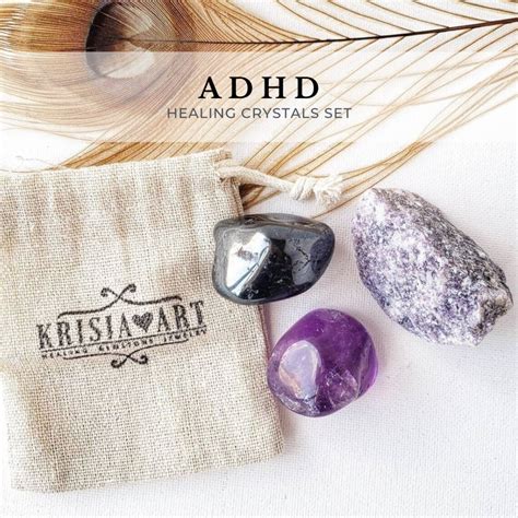 Crystals For Adhd Attention And Focus Crystal Set For Etsy