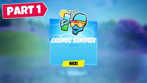 How To Complete All Cosmic Summer Challenges In Fortnite Season