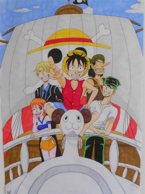 One piece boat by YukiTagada on DeviantArt