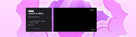 PURPLE Cloud TWITCH Banner, Twitch Banner, Twitch Cute Banner, Twitch ...