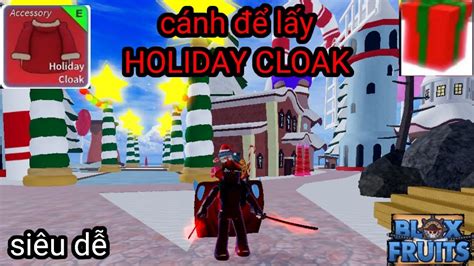 Cách Lấy áo Choàng Holiday Cloack Trong Blox Fruit Youtube