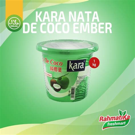 Jual Kara Nata De Coco Kemasan Ember 1 Kg Shopee Indonesia