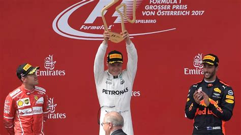 Valtteri Bottas Wins Austrian Grand Prix As Sebastian Vettel Extends